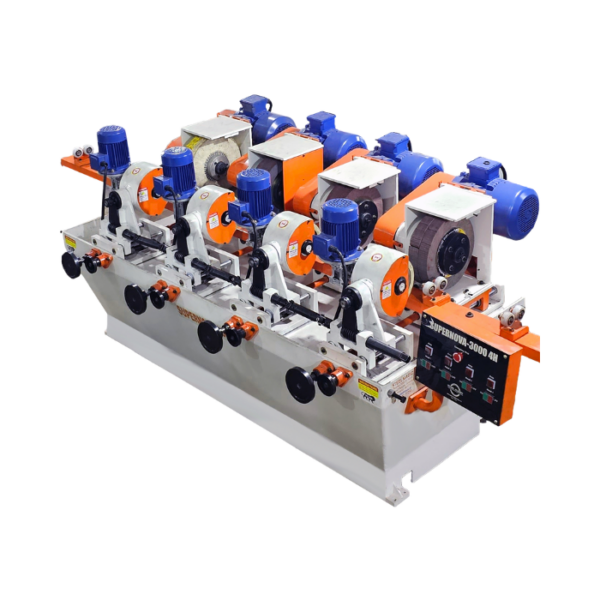Four Head Centerless Pipe Polishing Machine